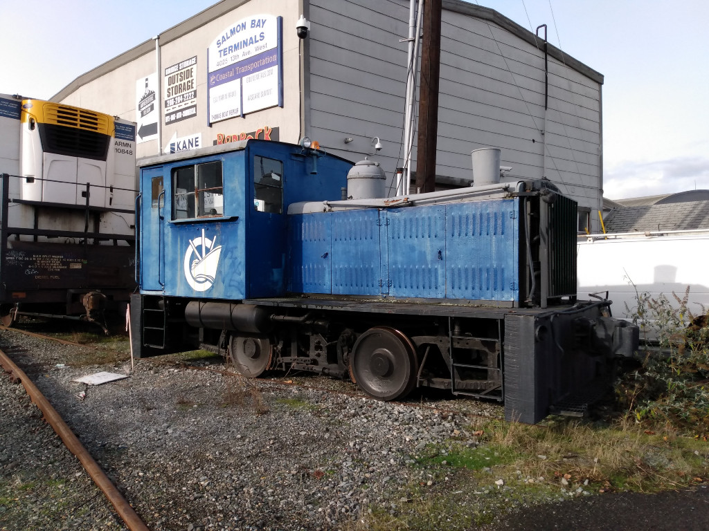 Dinky at reefer yard